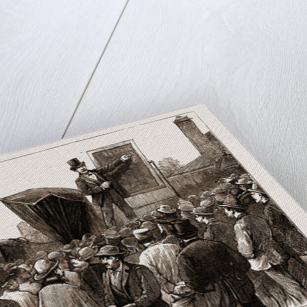 The American Centennial Exhibition, 1876: Outside The Exhibition: The lightning Calculator by Anonymous