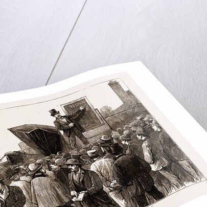 The American Centennial Exhibition, 1876: Outside The Exhibition: The lightning Calculator by Anonymous