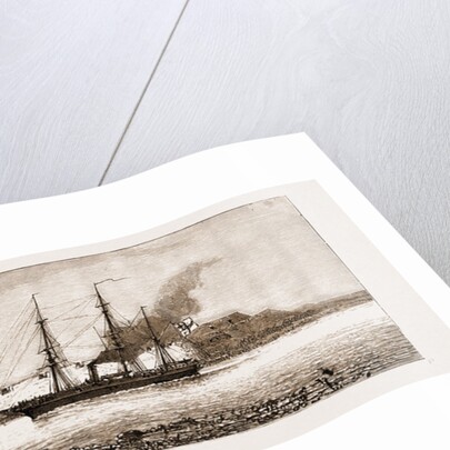 Forts At The Entrance Of The Peiho River, China by Anonymous