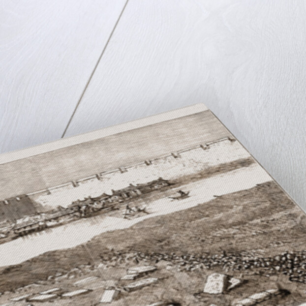 Remains Of The British Military Cemetery At Tientsin, Peiho River by Anonymous