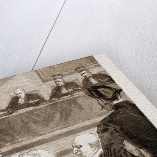 M. Gambetta Pleading For Delescluze At The baudin Trial, November 14 by Anonymous