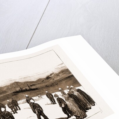 Egypt After The War: The Hon. Mark Napier Bidding Farewell To Arabi And His Fellow-exiles On Their Embarkation At Suez For Ceylon, 1883 by Anonymous