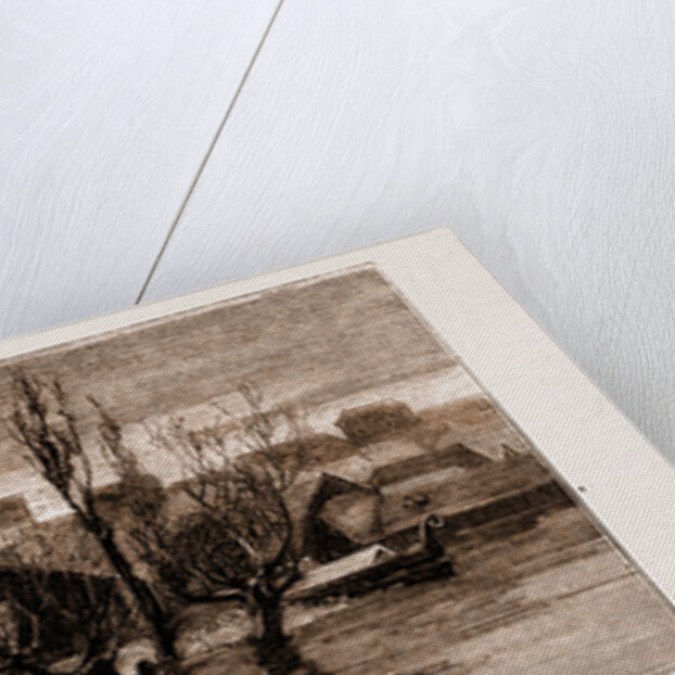 The Disastrous Floods In Austria-hungary: View Of Raab Lately Inundated By The Danube, Austria by Anonymous