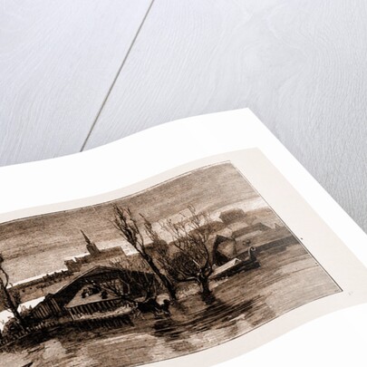 The Disastrous Floods In Austria-hungary: View Of Raab Lately Inundated By The Danube, Austria by Anonymous