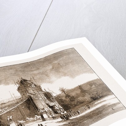 The Building Of The International Colonial Exhibition To Be Opened At Amsterdam Next May, The Netherlands by Anonymous