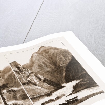 Bridge On The Canadian Pacific Railway, With A Bluff On The Old Waggon Road; Vale by Anonymous