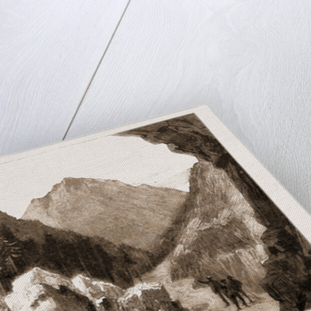 The Gorges Of The Fraser River: A Tunnel On The Canadian Pacific Railway, Canada by Anonymous