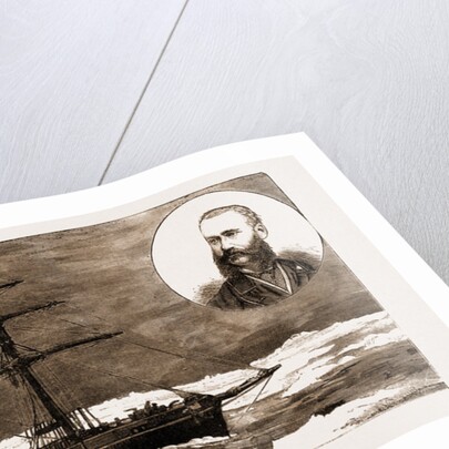 The Danish Nort-polar Expedition: The djimphna, 1883; Lieutenant Hovgaard by Anonymous