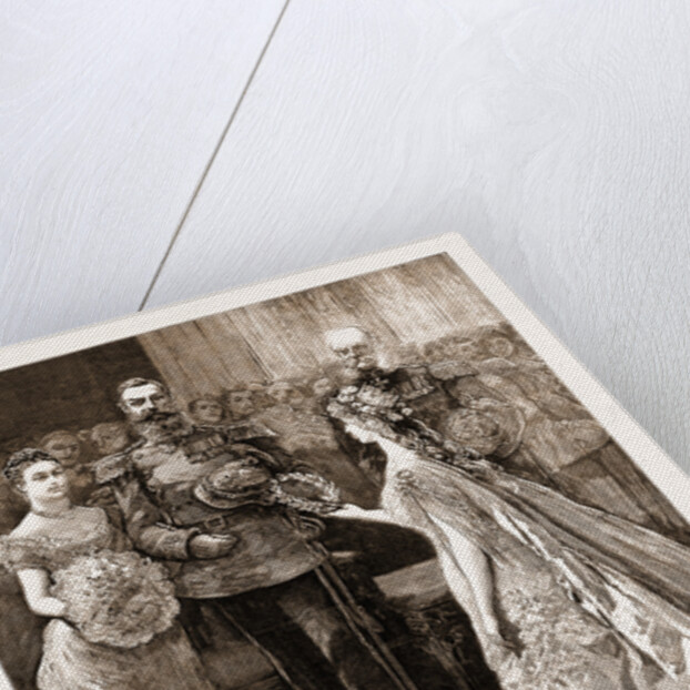 The Silver Wedding Of The Imperial Prince And Princess Of Germany, 1883 by Anonymous