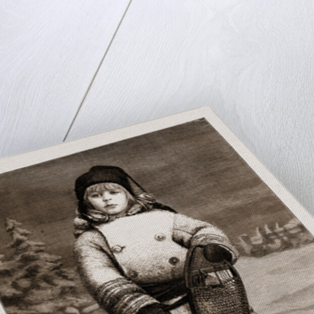 Little Snowshoes, A Canadian Sketch by Anonymous