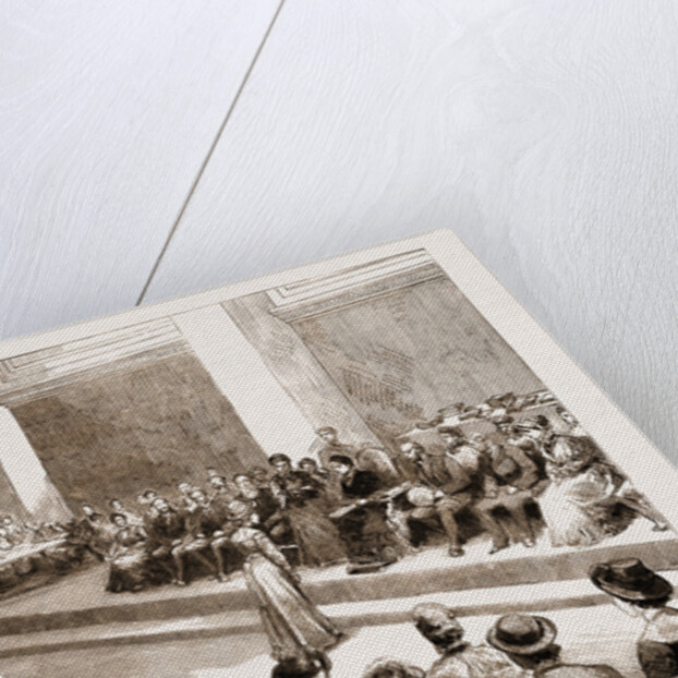 Beatrice Distributing The Prizes To The Successful Students Of The Female School Of Art, Queen Square by Anonymous