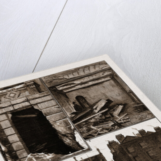The Explosion At The Office Of The Local Government Board, Whitehall by Anonymous
