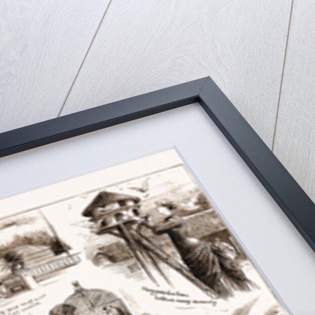 A Tidal Wave That Did Not Come, 1883 by Anonymous