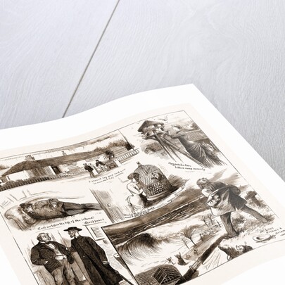 A Tidal Wave That Did Not Come, 1883 by Anonymous