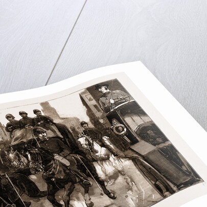 The Dynamite Plot: The Fenian Prisoners Being Escorted From Bow Street Police Station To Millbank Prison, UK by Anonymous