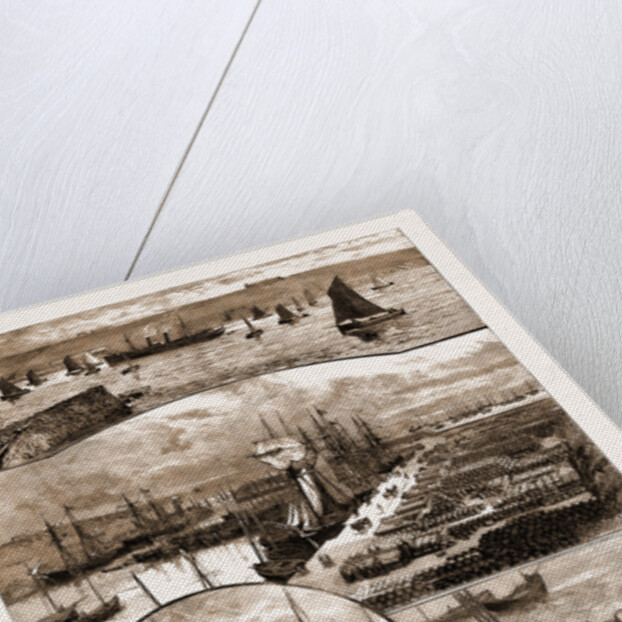The Herring Fishery At Caithness, UK by Anonymous