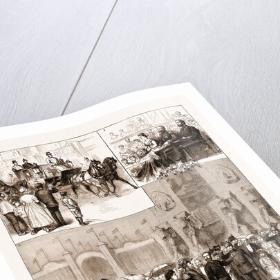 The Opening Of The Amsterdam Exhibition By The King And Queen Of The Netherlands, 1883 by Anonymous