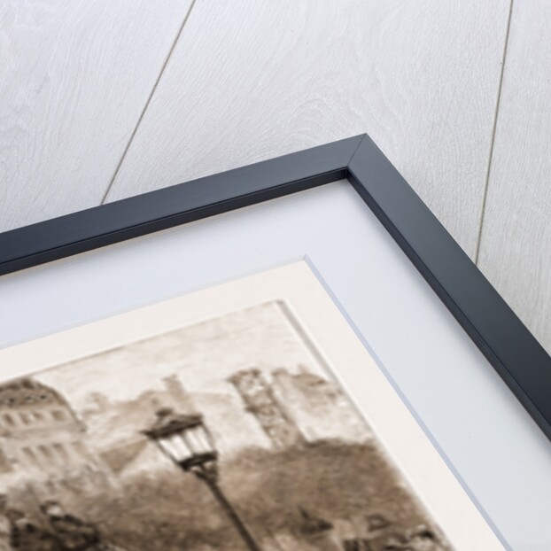 The Military Conscription In Paris, France: Conscripts Returning From The Drawing By Lot At The Palais De L'industrie by Anonymous