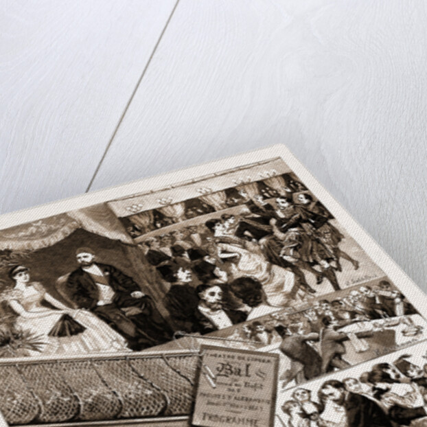 A Charity Ball In The Opera House, Cairo by Anonymous