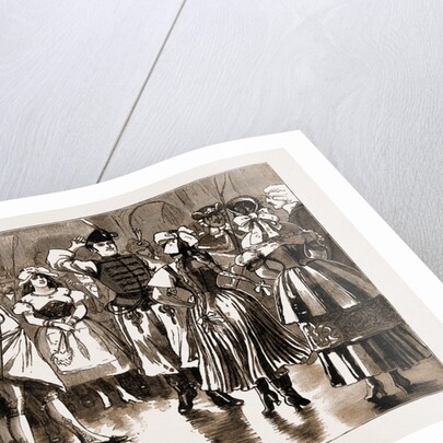 The Prince Of Wales At Baden-baden, The Jubilee Of The International Club: The Costume Ball Given By The Baden Club, 1883 by Anonymous