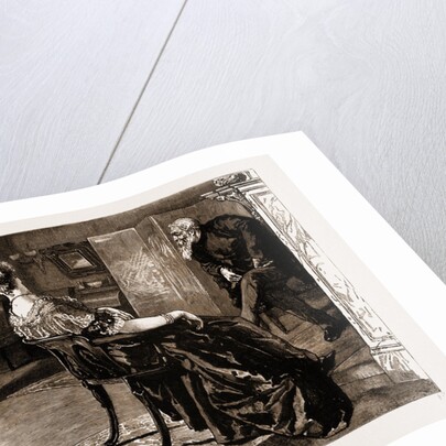 Thirlby Hall, Drawn By William Small, 1883; Lady Constance Looked Me Full In The Face, And Laughed, And Then The Stranger Laughed Too. by Anonymous