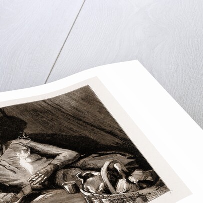 A Trip In A Birch Bark Canoe On The Rideau Canal, Canada: Gambling In Our Festive Camp, 1883 by Anonymous