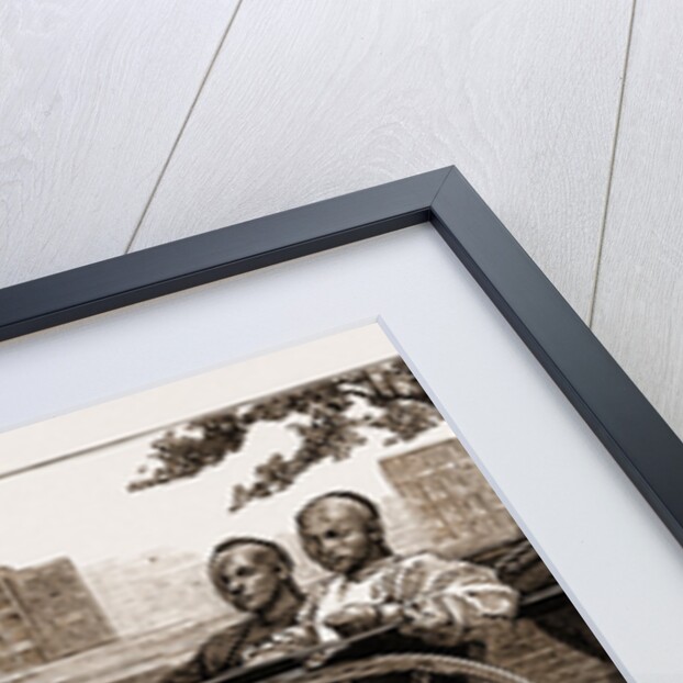 A Jinriksha, Rickshaw, Or Chinese Hand-carriage, 1883 by Anonymous