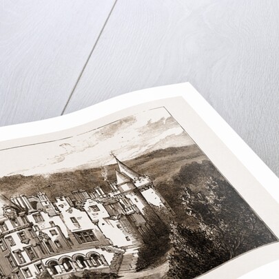 Cortachy Castle, Forfarshire, Scotland, UK, Seat Of The Earl Of Airlie, Destroyed By Fire, Sept. 14, 1883 by Anonymous