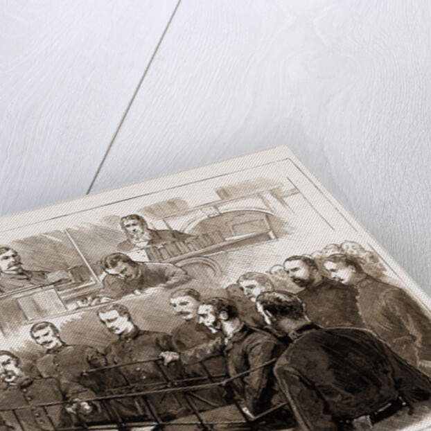The Assassination Of James Carey, Arrival Of O'donnell In London: The Examination Of The Prisoner At Bow Street Police Court, UK, 1883 by Anonymous