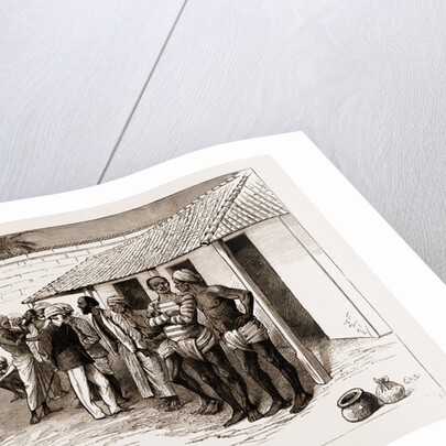 The Doctor's Prison Parade, Ceylon, Sri Lanka, 1883 by Anonymous