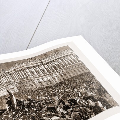 France And Spain: The Reception Of King Alfonso At The Royal Palace, Plaza Del Oriente, Madrid, On His Return From Paris, 1883 by Anonymous