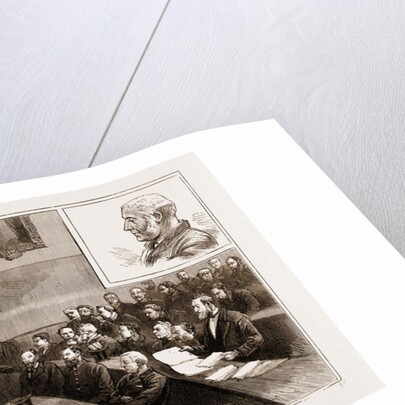 The River Plate Bank Frauds: Examination Of Warden And Watters At The Queen's Bench Court, Guildhall, London, UK, 1883 by Anonymous