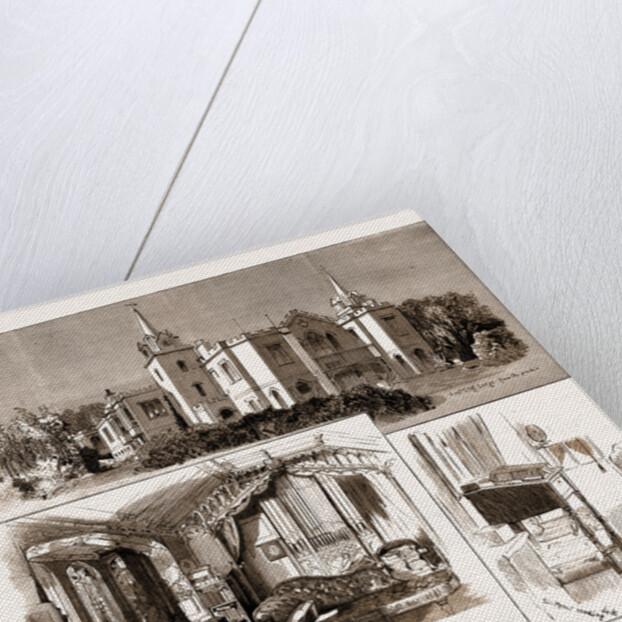 The Ninety-ninth Birthday Of Sir Moses Montefiore: Sketches At His Residence, East Cliff Lodge, Ramsgate, UK, 1883 by Anonymous