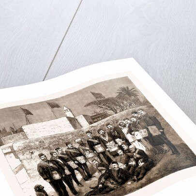 The First Masonic Lodge In Morocco, 1883 by Anonymous