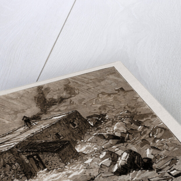 The New Meteorological Observatory On The Summit Of Ben Nevis, Scotland, UK, 1883 by Anonymous