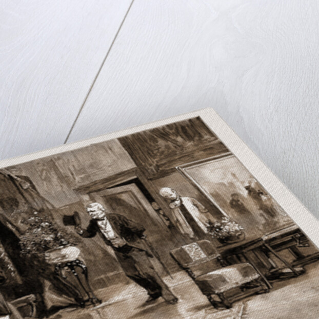 Scene In Act Iv. Of Young Folks' Ways, The New Play At The St. James's Theatre, London, UK, 1883 by Anonymous