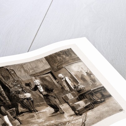 Scene In Act Iv. Of Young Folks' Ways, The New Play At The St. James's Theatre, London, UK, 1883 by Anonymous