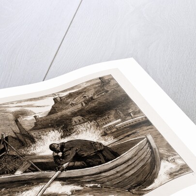 A Royal Enthusiast: A Sketch In Quebec Harbour, Canada, 1883 by Anonymous