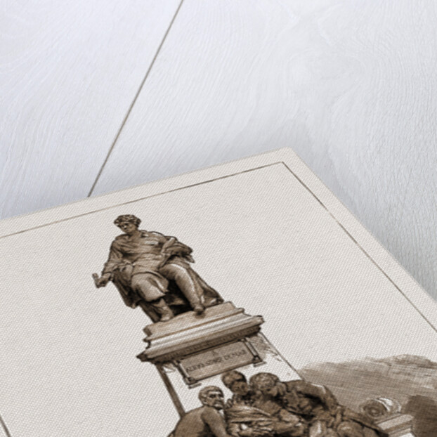 The Late Gustave Dore's Statue Of Alexandre Dumas On The Place Malesherbes, Paris, France, 1883 by Anonymous