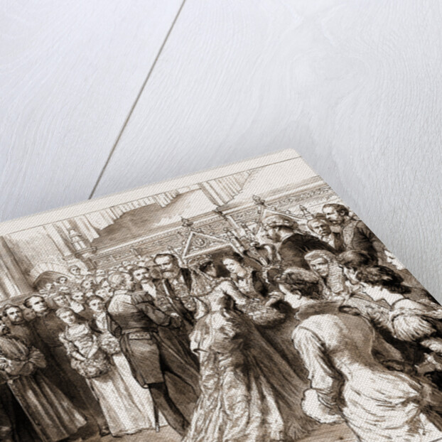 The Lord Mayor's Banquet At The Guildhall, London, UK, 1883 by Anonymous