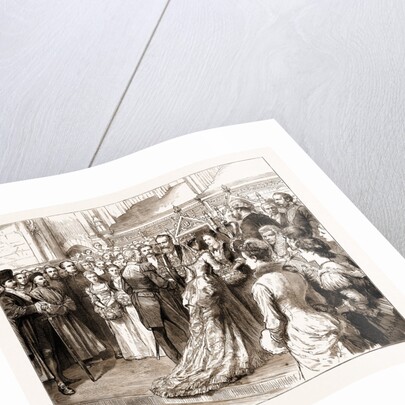 The Lord Mayor's Banquet At The Guildhall, London, UK, 1883 by Anonymous
