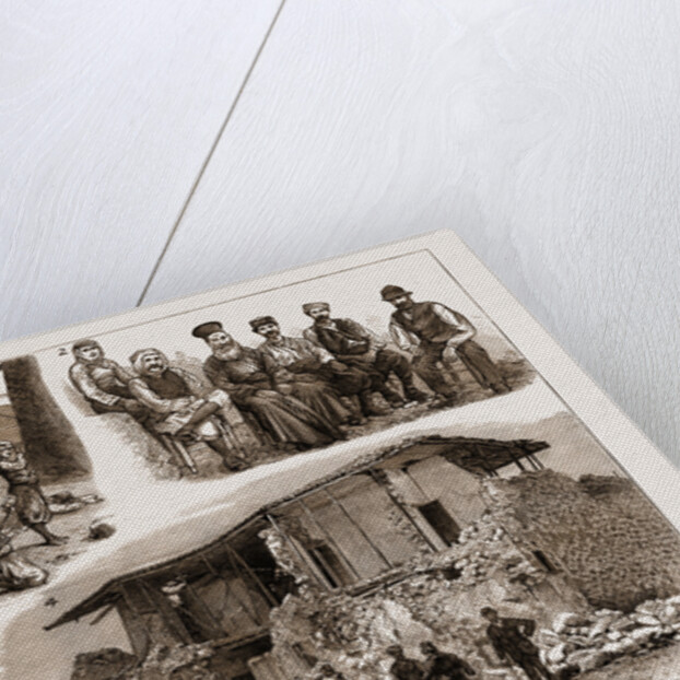 The Disastrous Earthquake In Anatolia, Asia Minor, 1883 by Anonymous