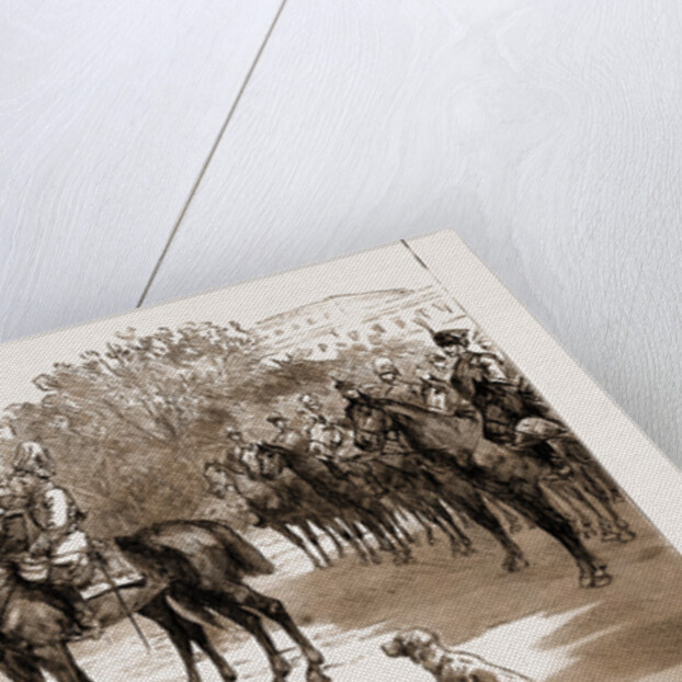 The Visit Of The Crown Prince Of Germany To Spain by Anonymous