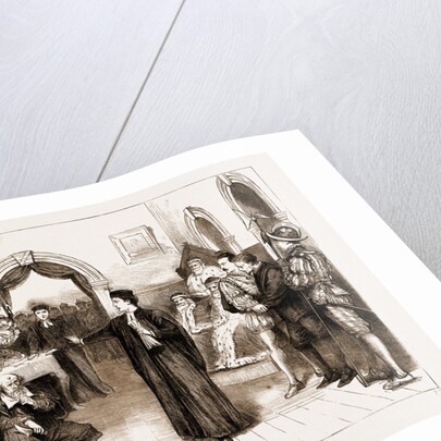 The Trial Scene From The Merchant Of Venice As Performed At Oxford By Members Of The Philothespian Club, UK, 1883 by Anonymous