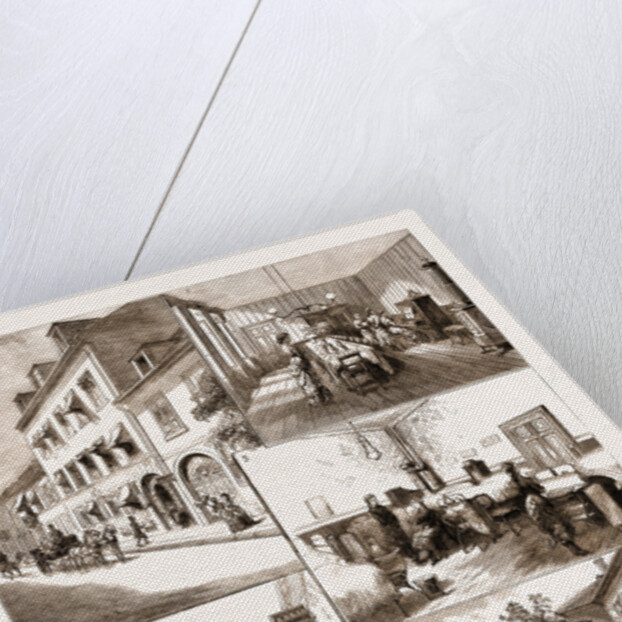 The Victoria School For Girls, Carlsruhe, Under The Direction Of H.R.H. The Grand Duchess Of Baden, Germany, 1883 by Anonymous