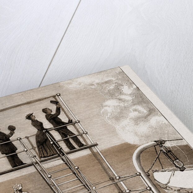 The Voyage Of The Duke And Duchess Of Connaught To India On Board The P&O Mail Steamer Cathay, 1883 by Anonymous