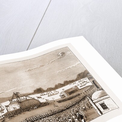 The Voyage Of The Duke And Duchess Of Connaught To India On Board The P&O Mail Steamer Cathay, 1883 by Anonymous