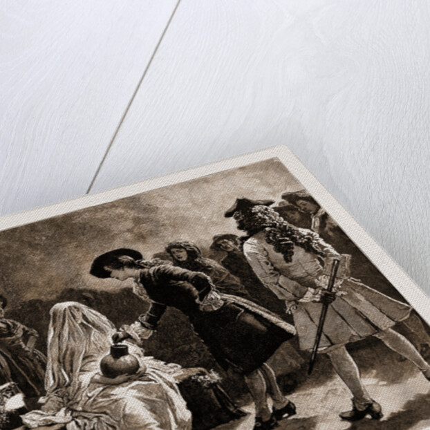 Illustration To Walter Besant's New Story by Charles Green