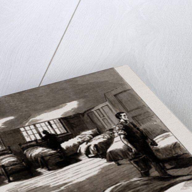 Singles And Doubles In A Common Lodging House, 1886 by Anonymous