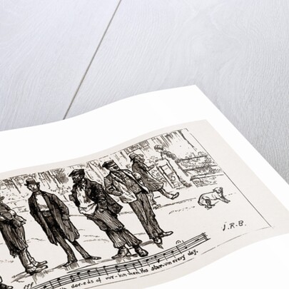 The Unemployed, UK, 1886 by Anonymous